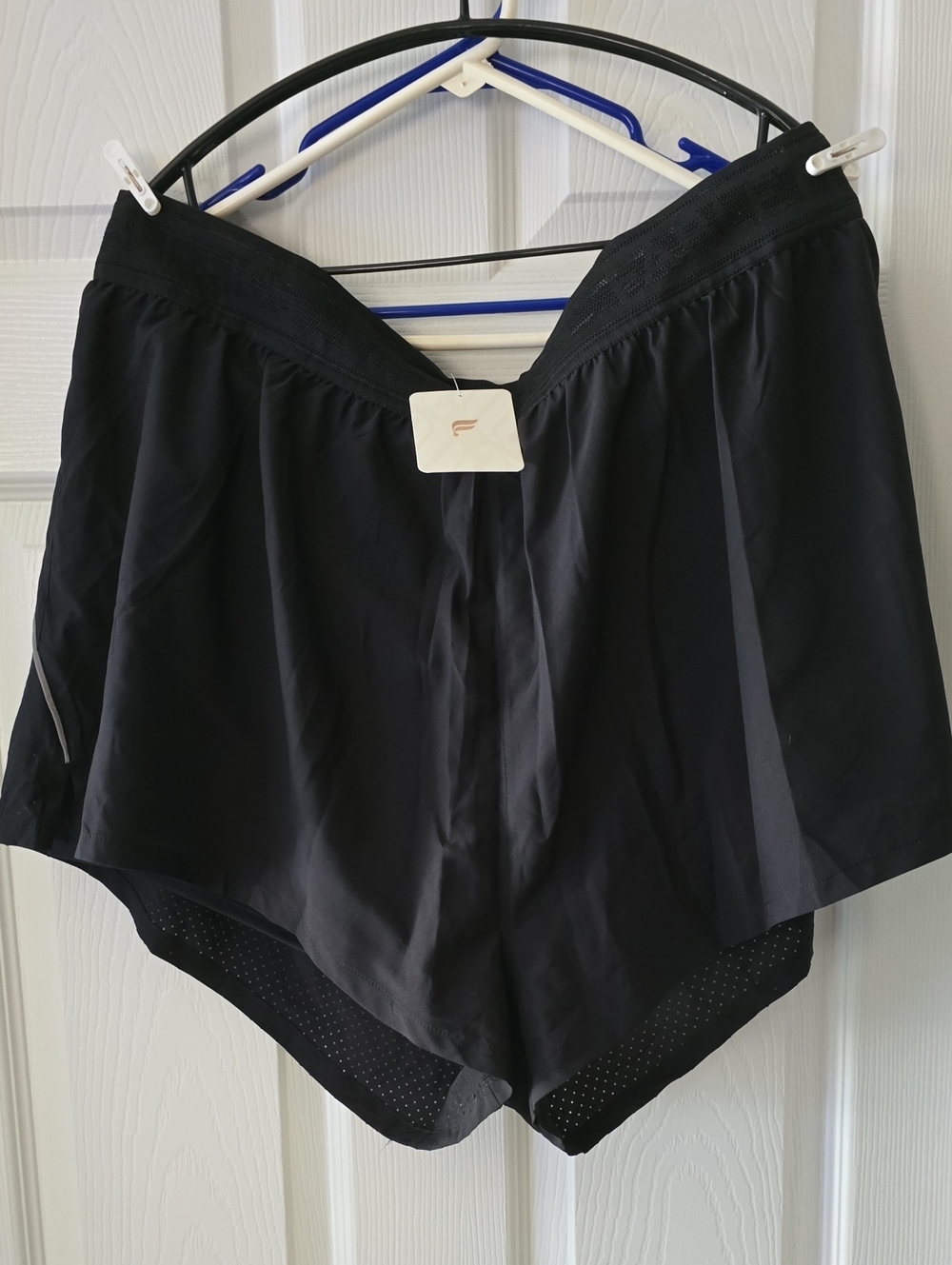 Women’s Black Athletic Lined Shorts - Lightweight Performance